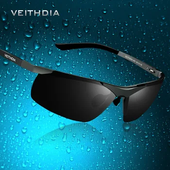VEITHDIA 2020 markowe okulary przeciwsłoneczne aluminium magnez soczewki polaryzacyjne okulary przeciwsłoneczne marki męskie okulary Przeciwsłoneczne dla mężczyzn 6501