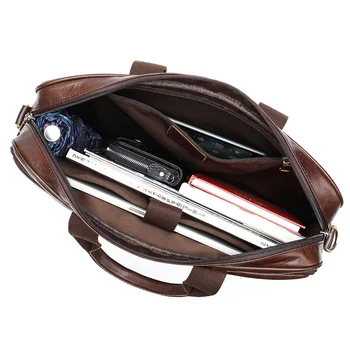 WESTAL męskie skórzane torby na laptopa biznes męskie portfele portfele torba na notebooka 15 cali komputerowe, portfele Męskie, torby