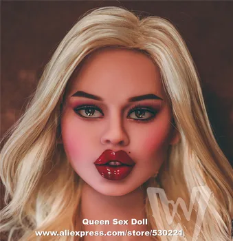 WMDOLL Top Quality #360 Oral Sex Dolls Heads Real TPE Sex Doll Head realistyczna Silikonowa duża lalka dla mężczyzn