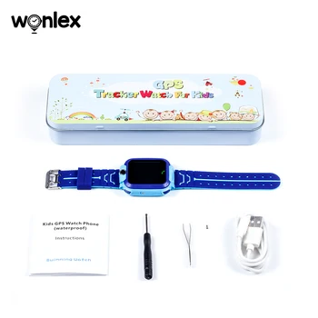 Wonlex GW600S Smart-Zegarki Wodoodporny Kids SOS Call GPS Anti-lost Smartwatch Baby 2G WIFI Camera Hour Child Position Tracker