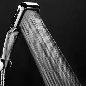 Wysokie ciśnienie deszczowa prysznicu łazienka 300 otworów водосберегающая prysznic potężny форсирующий spray prysznic ręczny szczotka