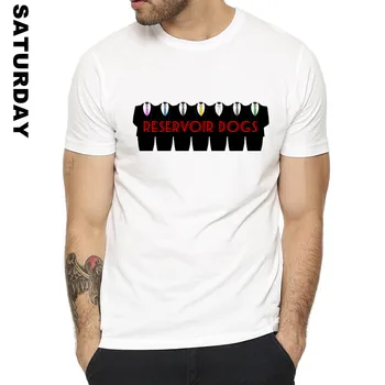 Wściekłe psy Quentin Tarantino projekt zabawna koszulka dla mężczyzn i kobiet, oddychająca graficzny premium t-shirt męska Streewear