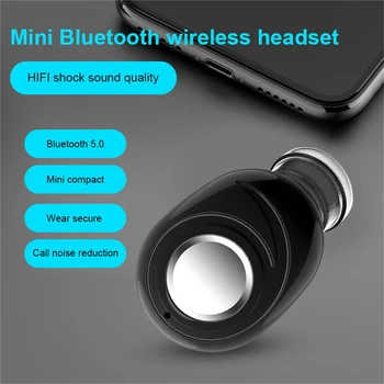 X8 Mini Wireless Bluetooth 5.0 słuchawki HD Call redukcja szumów dźwięk HIFI stereo bass zestaw wodoodporny sportowy zestaw słuchawkowy