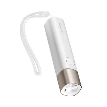 Xiaomi mijia Przenośna latarka regulowane tryby jasności obrotowa lampa USB ładowanie 3350 mah otwarty dla inteligentnego domu