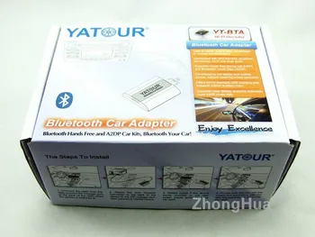 Yatour car audio Bluetooth AUX mp3 interfejsy do Audi A2 A3 A4 S4 A6 S6 A8 S8, Allroad TT ISO 8-pin YT-BTA Usb port ładowania