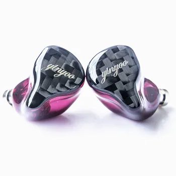 Yinyoo HQ8 8BA in Ear słuchawki wykonane na zamówienie zrównoważony kotwica wokół ucha słuchawki zestaw słuchawkowy słuchawki z MMCX modernizowanym kablem