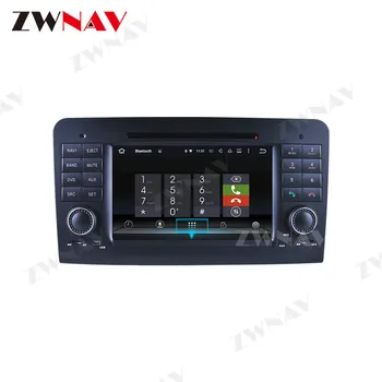 ZWNAV 2din Android 9 Car Radio, DVD Player z GPS Headunit dla MERCEDES-BENZ ML W164 GL X164 2005-2012 Car Stereo Multimedia Audio