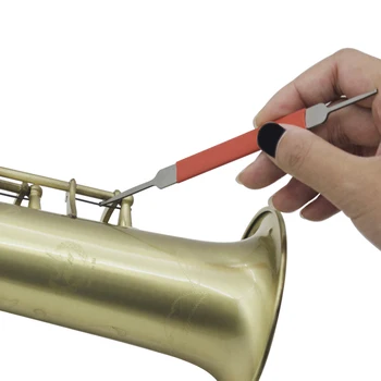 Zestaw narzędzi do naprawy instrumentów dętych drewnianych konserwacja metalowy karabińczyk na flet obój klarnet saksofon
