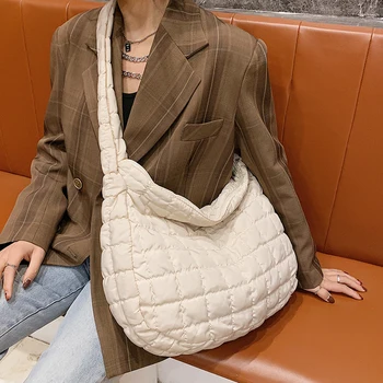 Zimowa miękka dół zbiórki duża torba o dużej pojemności 2020 markowe wysokiej jakości damska designerskie torby i torebki Lady Hand Bag