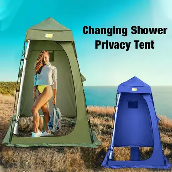 Zmieniając namiot prywatności ulewy przenośny namiot schronienie nieprzemakalny namiot ochrona od Słońca na świeżym powietrzu znajdując się obozem wędkowania