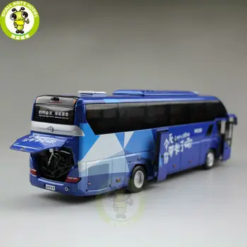 1:43 skala autobus trener modelu Złoty Smok Higer KLQ6125 низкоуглеродистый autobus Chiny model autobusu