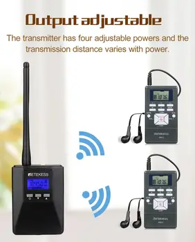 1 nadajnik FM TR506+10szt FM-radio PR13 bezprzewodowy system przewodnika dla kierownictwa spotkaniem tłumaczenie symultaniczne