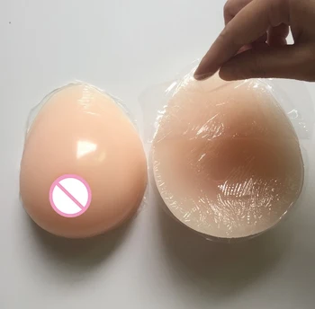 1 para silikonowych kobiet silikonowe protezy piersi samoprzylepne sztuczne piersi dla postoperative ochrony piersi Кроссдрессера