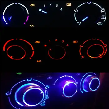 10x T3 T4.2 LED SMD 3030 samochodowe klastrowe czujniki deska rozdzielcza Biały lód niebieski czerwony różowy zielony czerwony deska rozdzielcza światło Neo Klin lampy