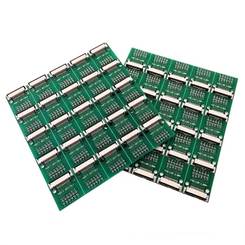 12 pin 1.0 mm pitch FPC/FFC PCB connector socket adapter board,12P, płaski, elastyczny kabel jednostronny gniazdo