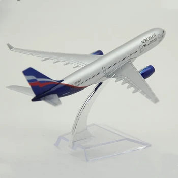 16 cm Airbus A330 aerofl Russian Airlines samolot model samolotu do odlewania pod ciśnieniem samolot samolot zabawka model dla dzieci prezent dla kolekcjonerów wyświetlacz