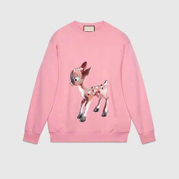 1ps Cute Bambi deer Wzór patch haft motyw aplikacja DIY przyszyć t-shirt odzież naklejki dekoracyjne naklejki