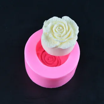 1szt 3D Róża forma silikonowa forma fondant formy czekolada cukier formy ciasto dekoracji zestaw słodka miłość fondant narzędzie H352