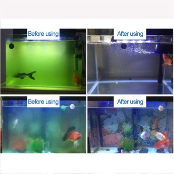 20 ml bardzo wydajny стерилизационный czyszczenia glonów, wspierający akwarium Fish Tank Water Clear Fish & Aquatic Pet Supplies Algaecide