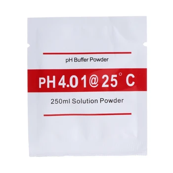 20 szt PH roztwór buforowy PH proszek do kalibracji testowego miernika pomiaru 4.01 6.86 #20 / 25W