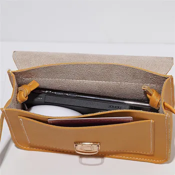 2018 Fashion Women PU Leather Pure Color Messenger Bag Chest Female Cross Body Bag Large Shoulder Hasp Mini torby