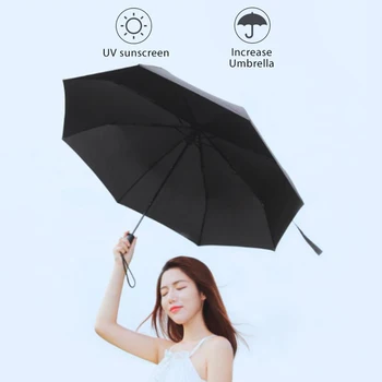 2019 oryginalny parasol Parasol Słoneczny deszczowy wiatroszczelna wodoodporna parasol aluminiowy UV mężczyzna kobieta dla lata i zimy