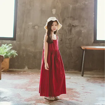 2020 Letnia Odzież Dla Dużych Dziewczyn Maxi Długa Sukienka Dla Dzieci Dla Dzieci Sukienki Dla Wypoczynku Na Plaży Matka I Córka Sukienka Nastolatek Sukienkę