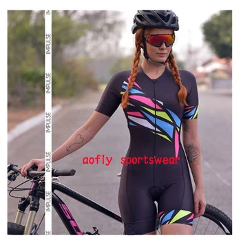 2020 damski garnitur dla triathlon odzież jazda na Rowerze skinsuits body set aofly roupa de ciclismo pajacyki girl ' s short kombinezon zestawy lato