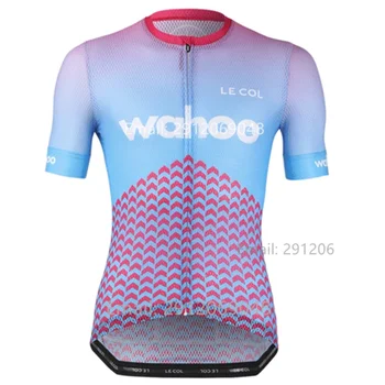 2020 le col pro Team uniform Men cycling Jersey ciclismo summer Sweatshirt Wahoo bicycle clothing bib gel szorty ropa de hombre