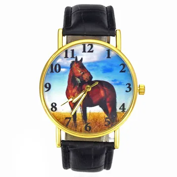 2021 nowa moda casual zegarki sportowe dla mężczyzn koń skóry zegarek męski zegarek Kwarcowy zegarek męski zegarek Relogio Masculino