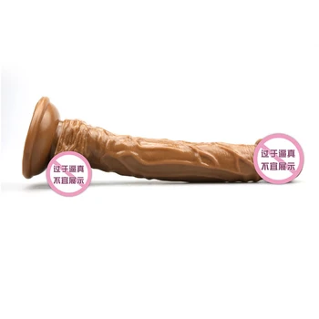 25*4 cm realistyczny duży dildo ogromny penis z przyssawką relaksacyjny, sex klasyczny strapon damska masturbacja relaksacyjny, sex klasyczny strapon, wibratory sex zabawki dla kobiet wtyczka analna