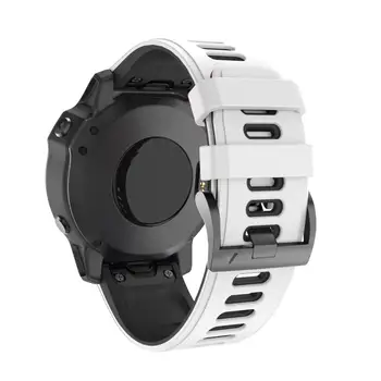 26 22 20 mm pasek do zegarka Garmin Fenix 5 5 5 3 3 HR dla Fenix 6X 6 6S Pro Watch Quick Release Silicone Easyfit pasek na nadgarstek