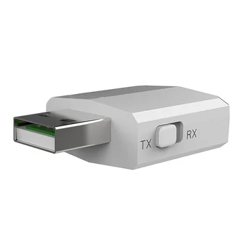 3 w 1 USB Bluetooth 5.0 audio nadajnik odbiornik adapter do TV PC komórkowe DQ-Drop