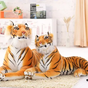30 cm realistyczny Tygrys pluszowe zwierzęta lalka dzieci modelowanie miękkie zabawki gorąca wyprzedaż