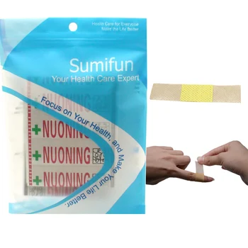 300 szt Sumifun Band Aid opatrunki sterylne naklejki dla hemostazy poduszka pierwszej pomocy plaster plaster Z37003