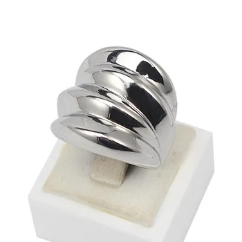 316L stal nierdzewna pierścienie punk dla kobiet unikalne biżuteria pierścionek srebrny kolor punk najlepszy prezent dla dziewczyny