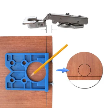 35 mm kąt skrętu w otwór wiercenie prowadnica lokalizator otwór pozycjonowanie wzór drzwi szafy do drewna zawias nabijania instalacja narzędzia pomocnicze