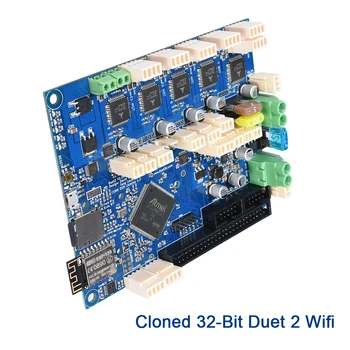 3D części drukarki Duet 2 Wifi V1.04 klonowana 32-bit płyta główna Duetwifi Panel VS SKR GTR Control Board Advanced RepRap CNC ender 3