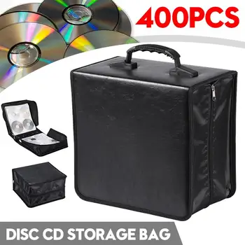 400 szt. dużej pojemności dysku CD DVD VCD portfel do przechowywania organizator CD etui DVD torba uchwyt album pudełko etui torba do przechowywania