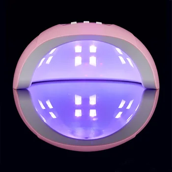 54W USB Timer Manicure Lamp Nail Art Dryer Machine UV 18 LED Display Sun Light Światłolecznictwo Plastic LED Heating Lamp