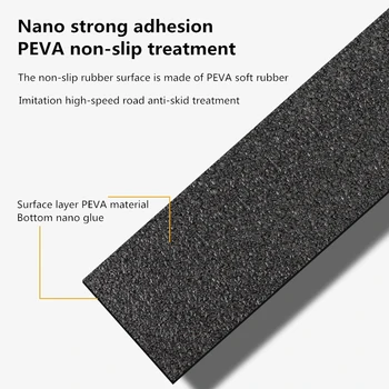 5D antypoślizgowa nano samochodowy klej naklejki samochodowe PEVA guma przeciwpoślizgowa taśma naklejki do chodzenia po podłodze, wanna zużycie pasma