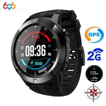 696 TK04 GSM GPS Smart Watch telefon powietrza manometr puls monitor ciśnienia krwi barometr Берометр kompas Smartwatch M