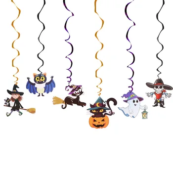 6szt sufit wisi wir ozdoby dekoracje na Halloween party horror dom festiwal partii dostawy DIY zdarzenie partii dekoracji