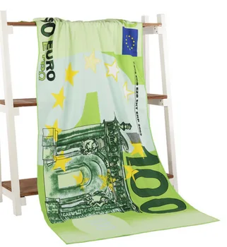 70*145 cm wysoki chłonny euro flaga druku mikrofibry wanna ręczniki plażowe dla dorosłych duże mężczyźni kemping ręcznik plaża tekstylia do domu 2020