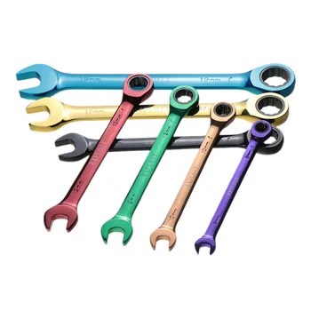 7шт kolor zapadkowy klucz wielofunkcyjny двухцелевой odkryty ruchomy klucz ręczny zestaw narzędzi 8-19 mm