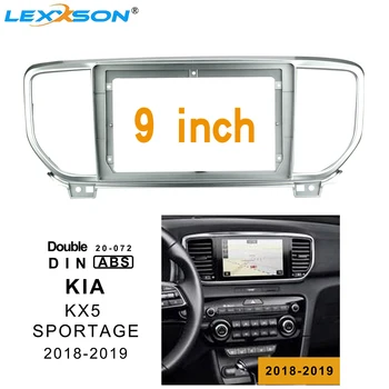 9-calowy panel samochodowy 2din do Kia KX5 SPORTAGE 2018-2019 Stereo Double Din odtwarzacz Dvd Frame Install Panel Dash Mount Installation