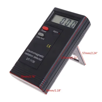 ANENG detektor promieniowania elektromagnetycznego LCD Cyfrowy miernik EMF dawkomierz tester DT1130