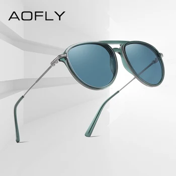 AOFLY marka projekt pilot okulary polaryzacyjne Kobiety mężczyźni mody octan gradient soczewki jazdy okulary męskie UV400
