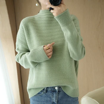 Adohon 2020 kobieta zima kaszmiru sweter jesień dzianiny swetry wysokiej jakości ciepły kobiecy zgrubienie golfem