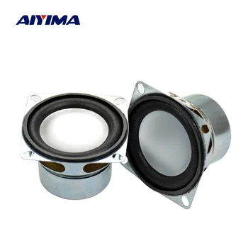 Aiyima 2szt 52 mm mini audio przenośne głośniki 4 ohm 5 W anty-magnetycznego Srebrny basen głośnik DIY kino domowe, nagłośnienie